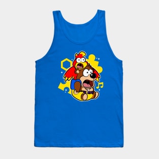 Bear and Bird Duo Tank Top